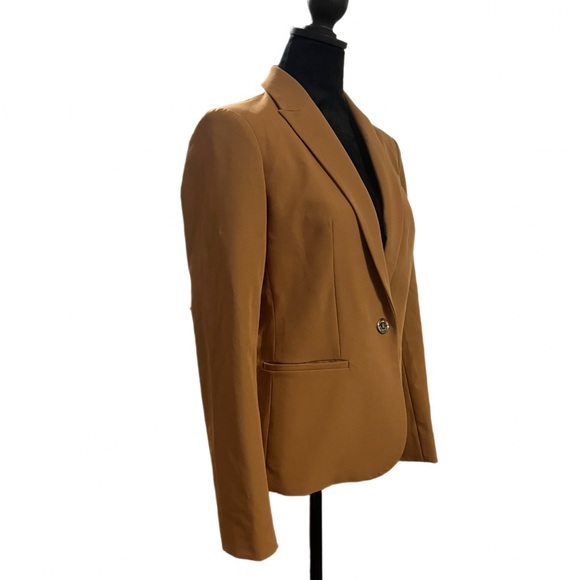 Tommy Hilfiger Women's Camel Blazer - Picture 5 of 9